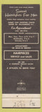 Matchbook Cover - Sunset Men's Hair Cuts Willingboro NJ