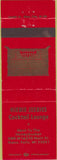Matchbook Cover - Hiebie Jeebies Lounge Menomonee Falls WI