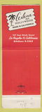 Matchbook Cover - Arlene Women's Clothes Los Angeles CA girlie WEAR
