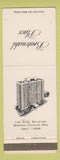 Matchbook Cover - Bratenahl Place Cleveland OH