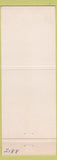 Matchbook Cover - Bratenahl Place Cleveland OH