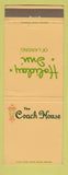 Matchbook Cover - Coach House Holiday Inn Lansing MI