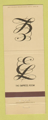 Matchbook Cover - Empress Room