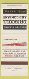 Matchbook Cover - Driscoll Electro Plating Polishing Chicago IL