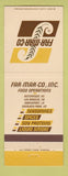 Matchbook Cover - Far Mar Food Hutchinson KS Shreveport Los Angeles