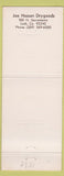 Matchbook Cover - Ditto's Jeans girlie Lodi CA