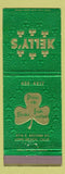 Matchbook Cover - Kelly's Restaurant Long Beach CA Irish