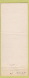 Matchbook Cover - Kelly's Restaurant Long Beach CA Irish