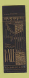 Matchbook Cover - Dale Hotel Holdrege NE SAMPLE