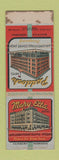 Matchbook Cover - Paddock Hotel Fairbury NE WEAR SAMPLE