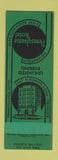 Matchbook Cover - Pennsylvania Hotel Indianapolis IN SAMPLE