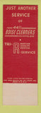 Matchbook Cover - Boise Cleaners SAMPLE