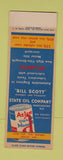 Matchbook Cover - State Oil Company Manchester NH Atlantic SAMPLE