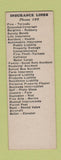 Matchbook Cover - Travelers Auto Insurance Bowen Norwalk OH SAMPLE