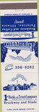 Matchbook Cover - 1st Bank Trust Palatine IL