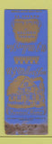 Matchbook Cover - NJ Miller's Son Funeral Home WORN SAMPLE