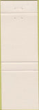 Matchbook Cover - Zuider Zee Supper Club Green Bay WI