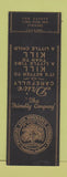 Matchbook Cover - Peoples Life Insurance Frankfort IN SAMPLE