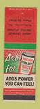 Matchbook Cover - Jimmy Crowley Sinclair oil gas Watkinsville GA