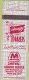 Matchbook Cover - Marathon oil gas Vincennes IN