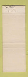 Matchbook Cover - Frontier oil gas Wheel Inn Cafe Wheeler KS