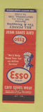 Matchbook Cover - Esso oil gas Bill Penney Chattanooga TN