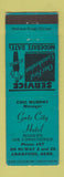 Matchbook Cover - Gate City Hotel Crawford NE low phone #