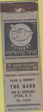 Matchbook Cover - The Barn Utica NY WORN