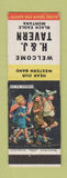 Matchbook Cover - H&J Tavern Black Eagle MT