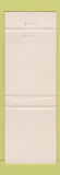 Matchbook Cover - 1963 Chevrolet Tillery Estancia NM