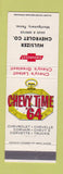 Matchbook Cover - 1964 Chevrolet Hulsizer Montgomery PA