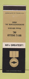Matchbook Cover - 1968 Chevrolet Ray Sheeler Downingtown PA