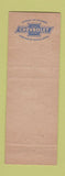 Matchbook Cover - 1955 Chevrolet Fulmer Motors Milton PA low phone #
