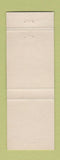 Matchbook Cover - 1960 Chevrolet Hicks Decatur AL