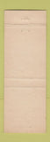 Matchbook Cover - 1962 Chevrolet Jake Dietrich Bangor ME