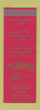 Matchbook Cover - Alfonso's Italian Restaurant Albany NY SAMPLE