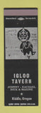 Matchbook Cover - Igloo Tavern Riddle OR SAMPLE