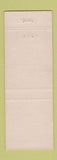 Matchbook Cover - Burns Chevrolet 1959 Tranqullity