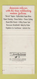 Matchbook Cover - Oldsmobile Rocket Arnold's Maytown PA 30 Strike