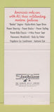Matchbook Cover - Oldsmobile Rocket Hamilton Warrensburg MO 30 Strike