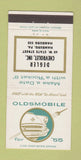 Matchbook Cover - 1955 Oldsmobile Degler Hamburg PA 30 Strike