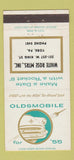 Matchbook Cover - 1955 Oldsmobile White Rose York PA 30 Strike