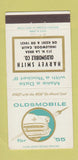 Matchbook Cover - 1955 Oldsmobile Harvey Smith Inglewood CA 30 Strike
