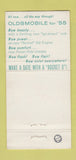 Matchbook Cover - 1955 Oldsmobile Crowell Anaheim CA 30 Strike