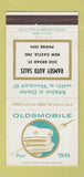 Matchbook Cover - 1955 Oldsmobile Ramsey New Castle IN 30 Strike