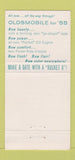 Matchbook Cover - 1955 Oldsmobile Petersen Boone IA 30 Strike