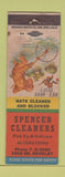 Matchbook Cover - Spencer Cleaners Dallas TX