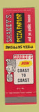 Matchbook Cover - Shakey's Pizza CHAIN