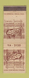 Matchbook Cover - Naler's Drum Stick Dallas TX