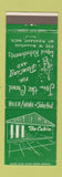Matchbook Cover - The Cabin Mount Pleasant MI